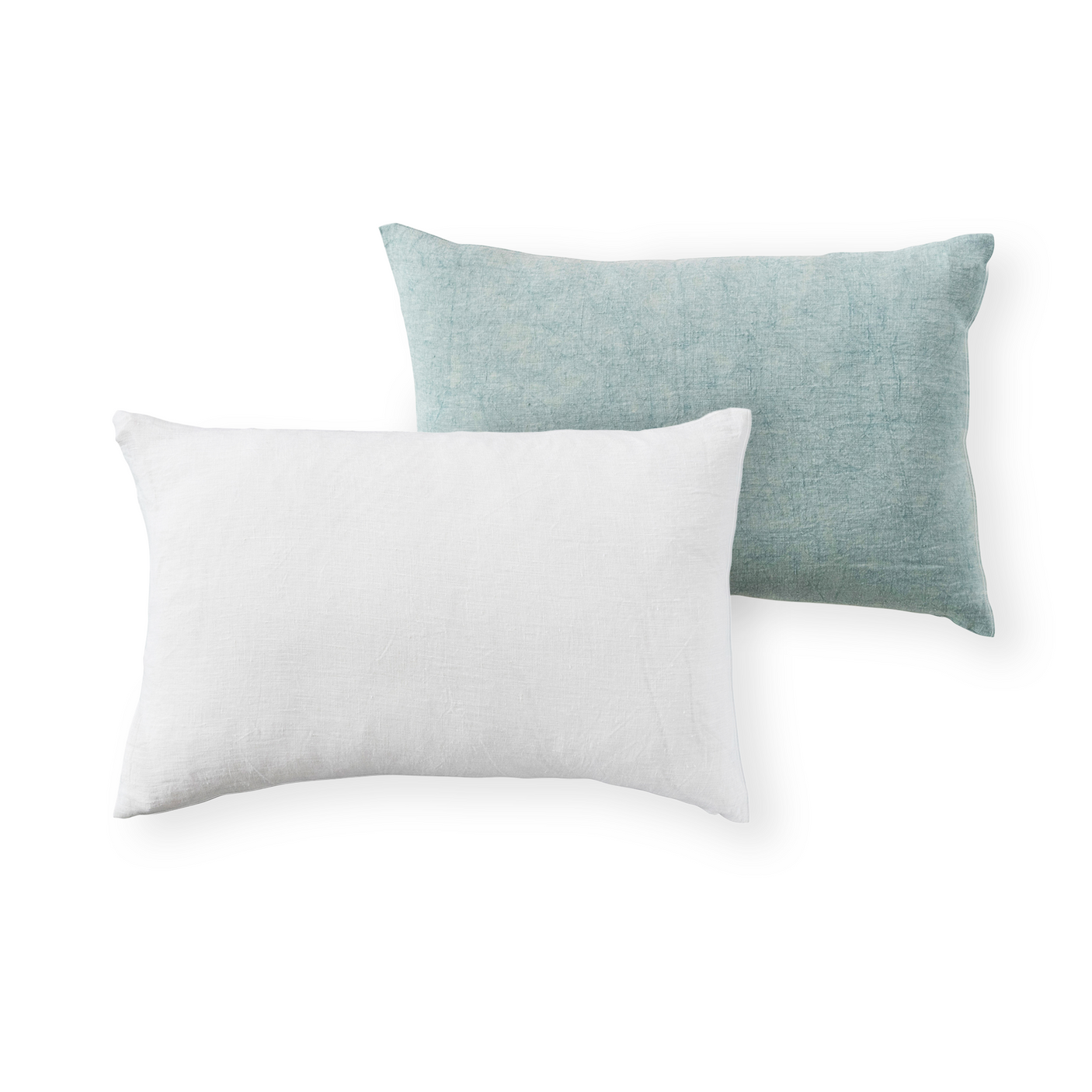 Stonewashed Linen Lumbar Pillows