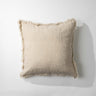 Stonewashed Linen Square Pillows