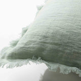 Stonewashed Linen Square Pillows