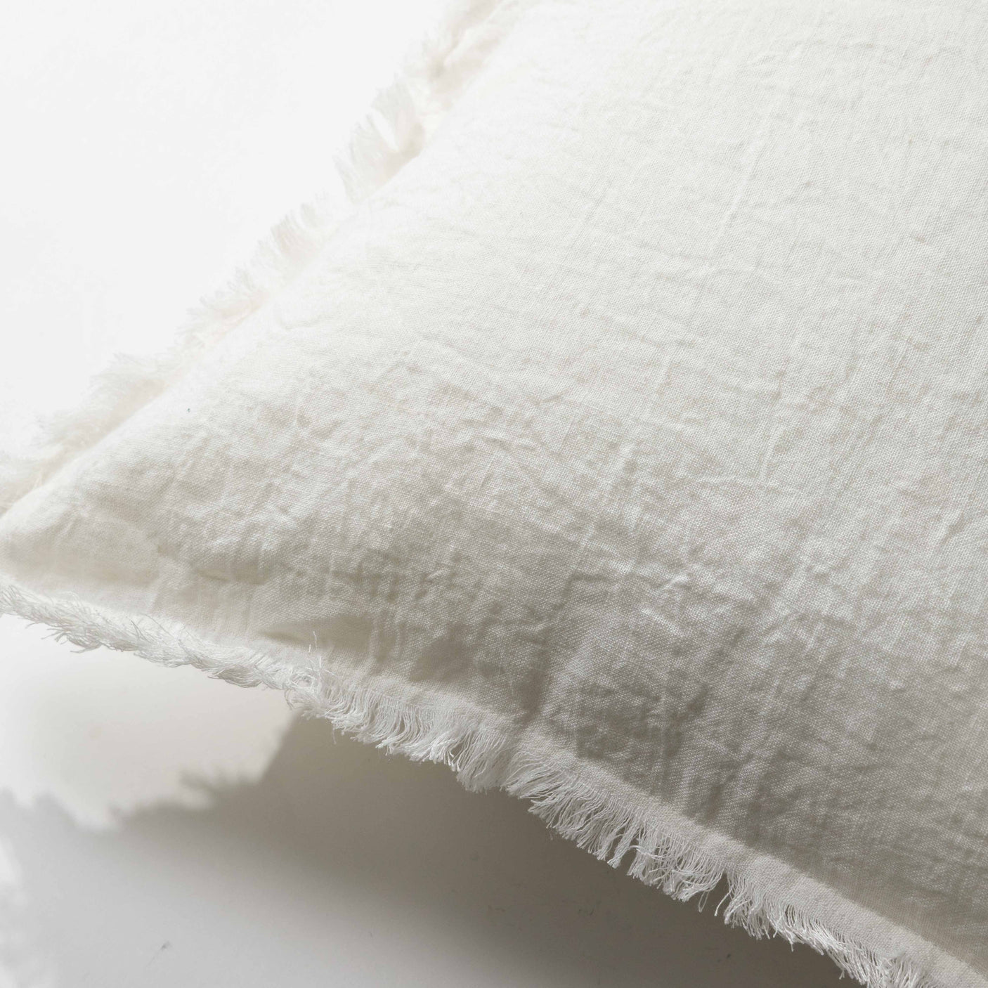Stonewashed Linen Square Pillows