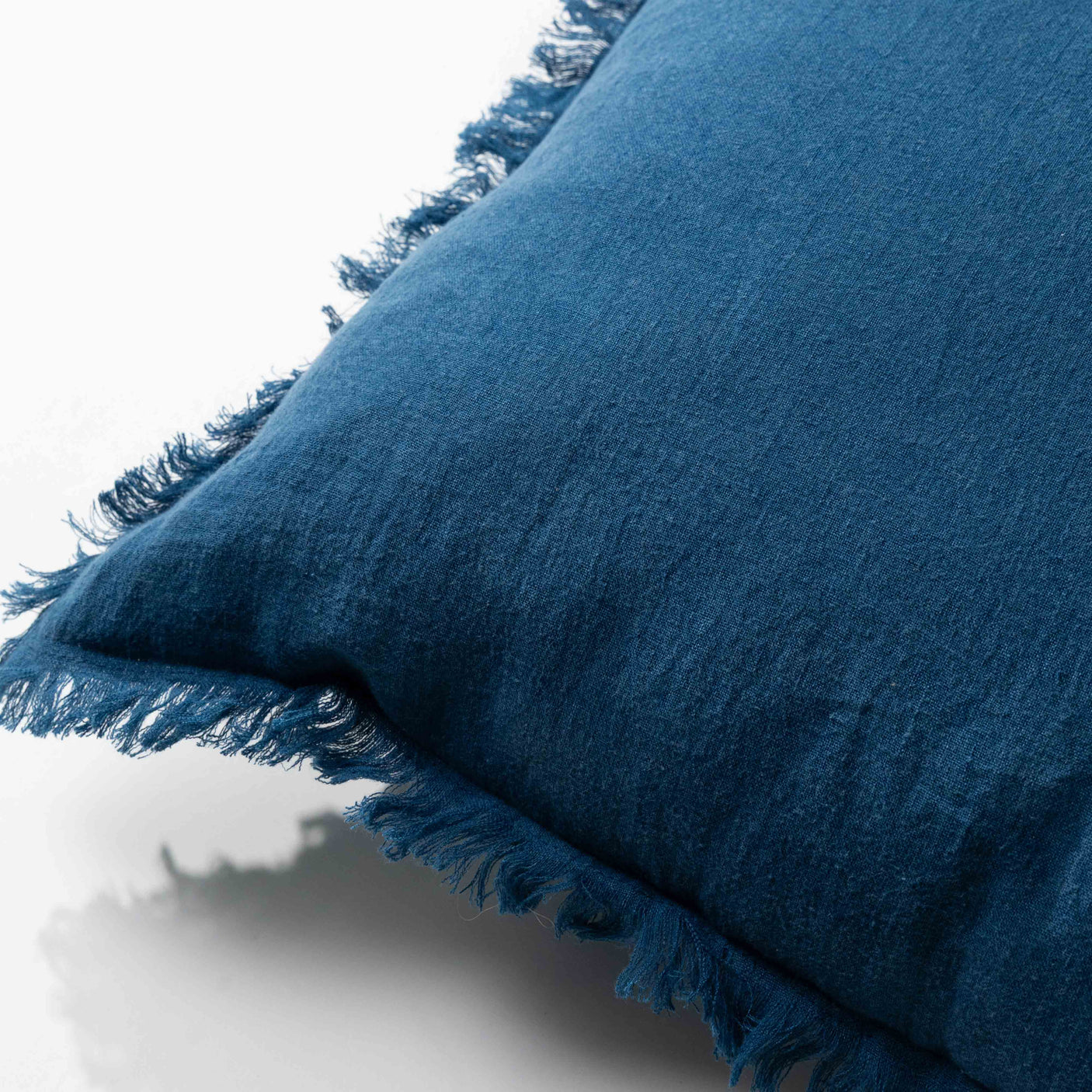 Stonewashed Linen Square Pillows