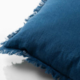 Stonewashed Linen Square Pillows