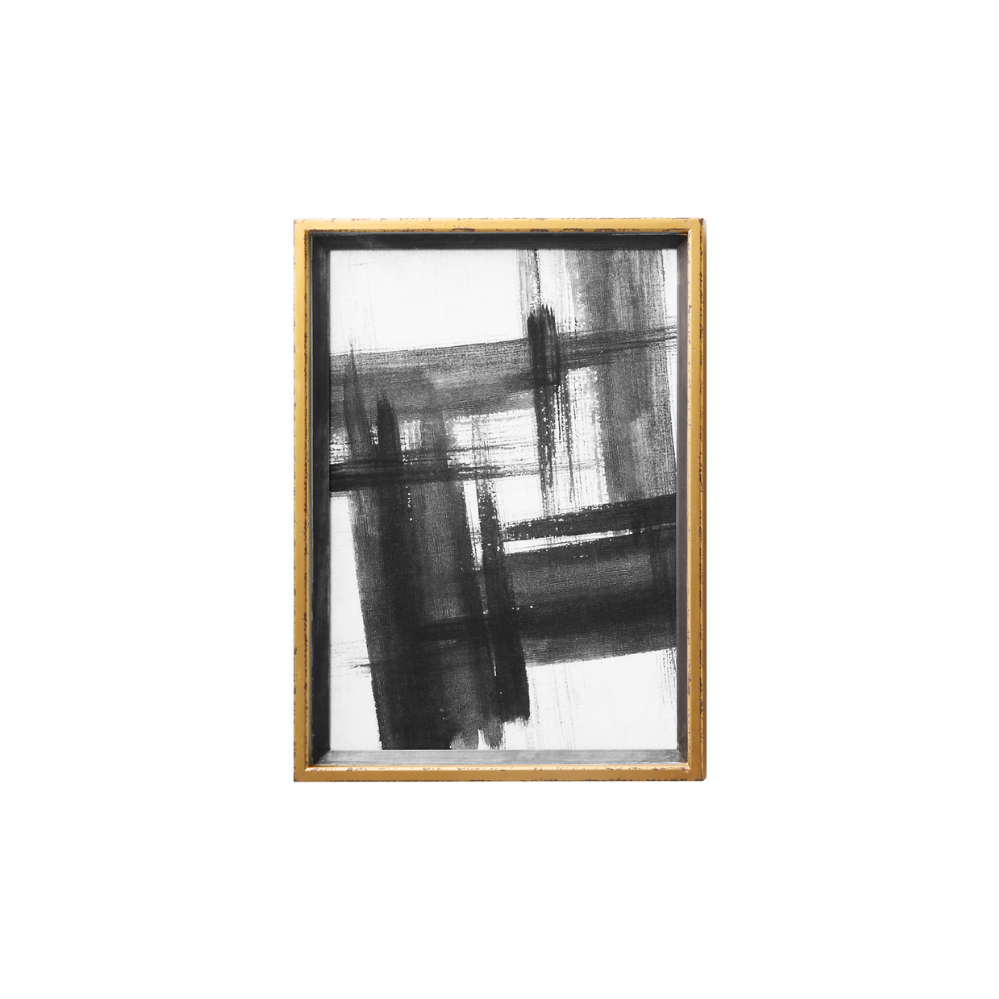 Abstract Framed Wall Decor