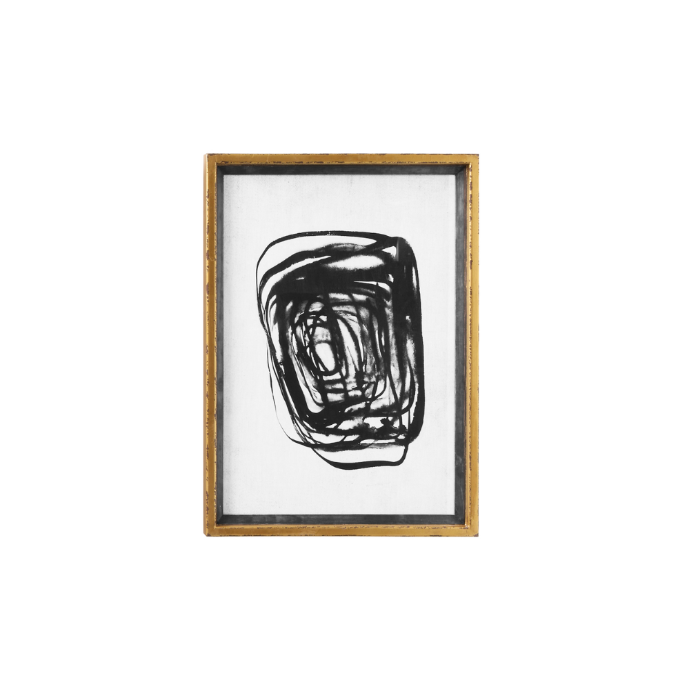 Abstract Framed Wall Decor