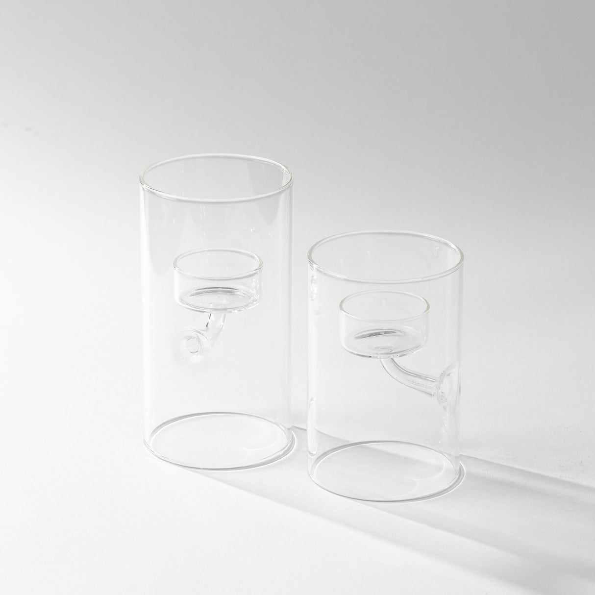 Suspended Glass Tealight Hurricane