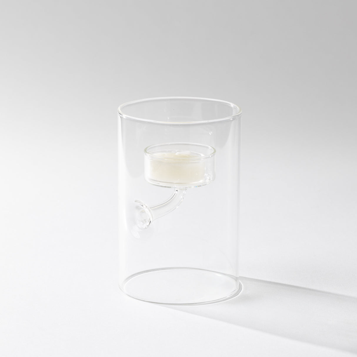 Suspended Glass Tealight Hurricane
