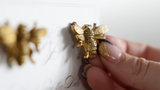 Gold Bee Magnets