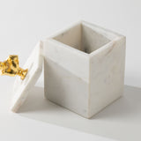 White Marble Bust Box