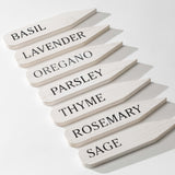 Wood Garden Markers Set