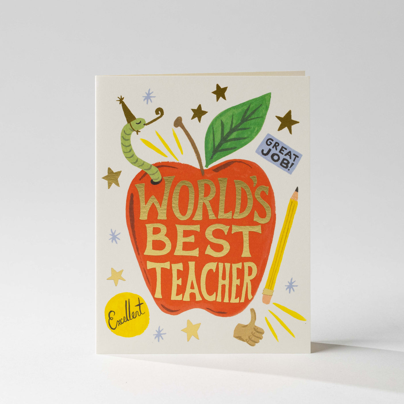 World's Best Teacher Card