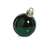 Green Glass LED Ornament Ball