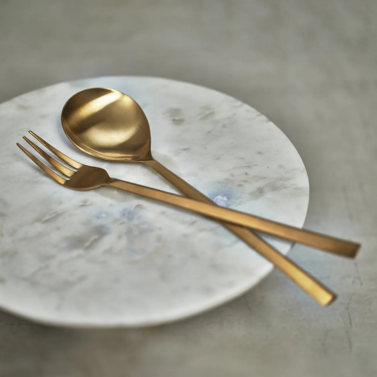 Gold Salad Server Set