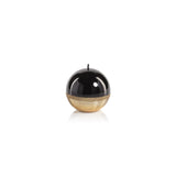 Black & Gold Ball Candle