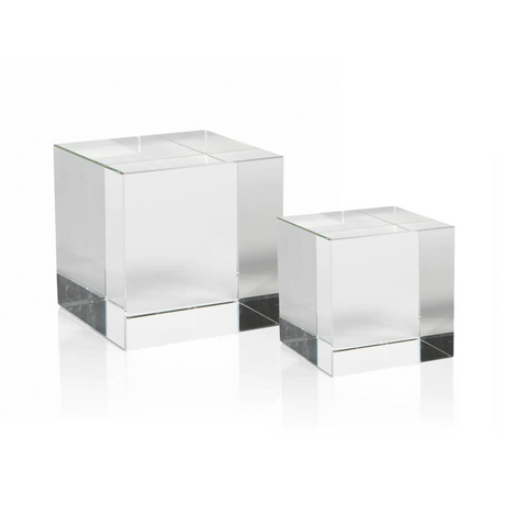 Crystal Glass Cube