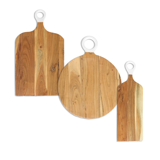 White Handle Cutting Boards