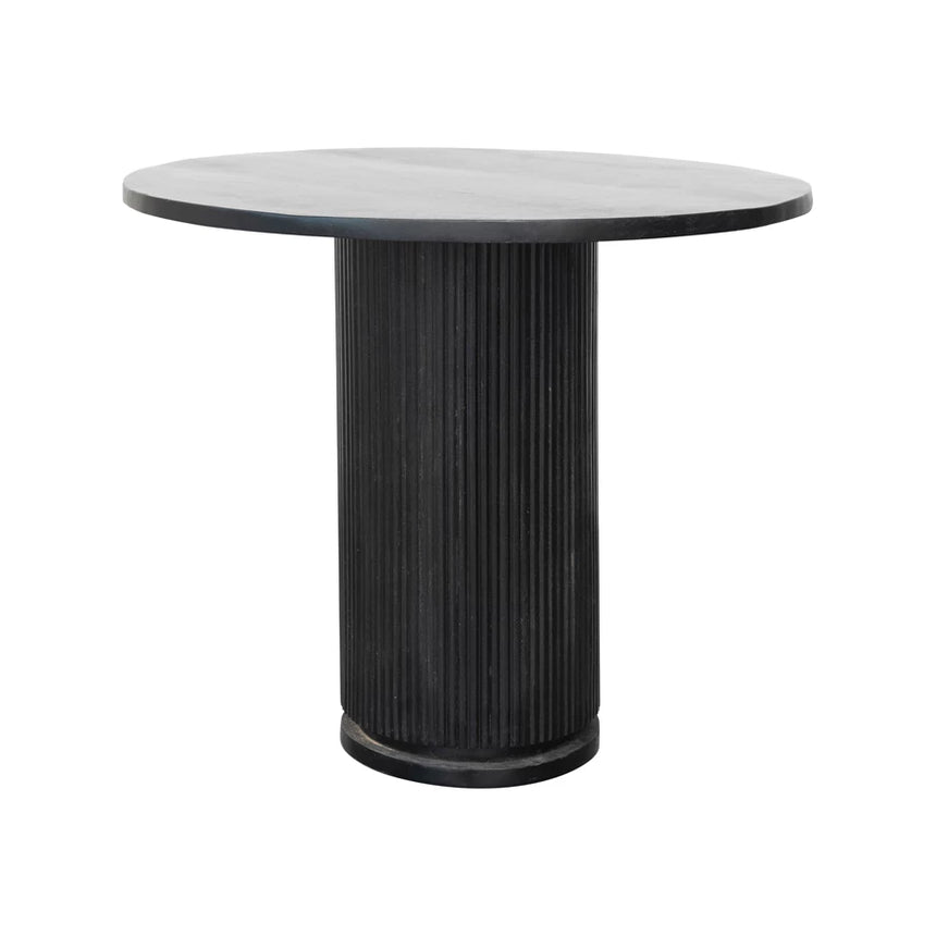 Reeded Mango Wood Table