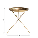 Metal Folding Tray Table