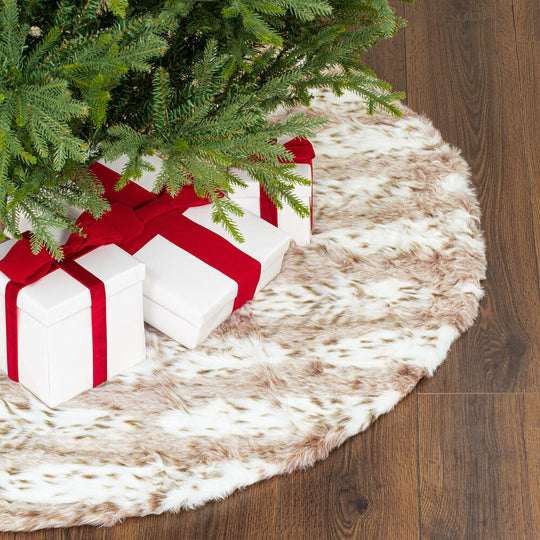 Iberian Faux Fur Tree Skirt