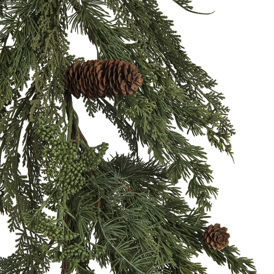 Faux Spruce & Pine Garland