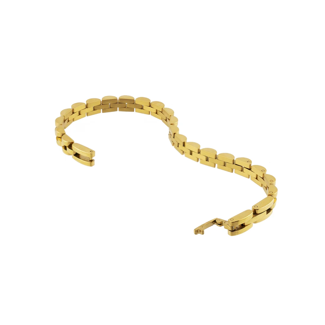 Dainty Gold Watch Band Bracelet