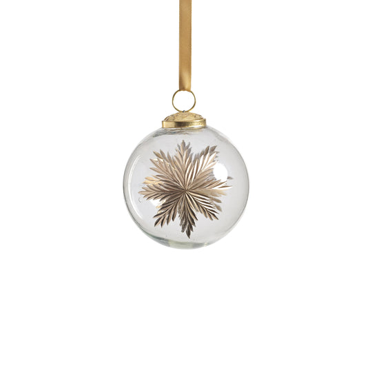 Heirloom Glimmer Glass Ornament