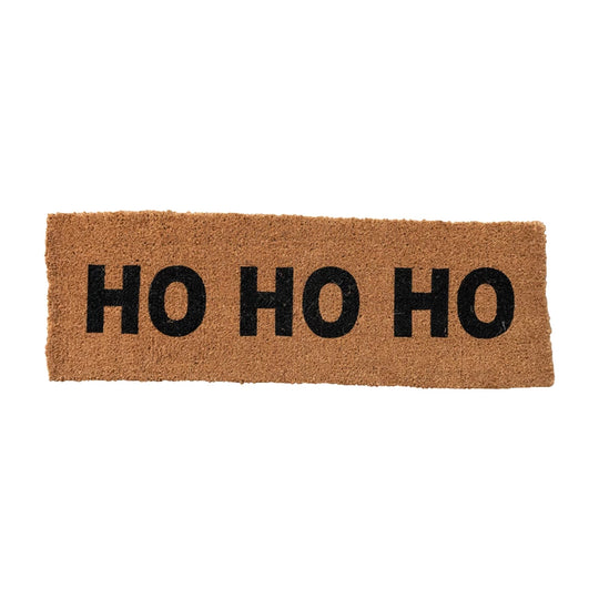 "HO HO HO" Double Doormat