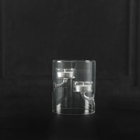 Suspended Glass Tealight Hurricane