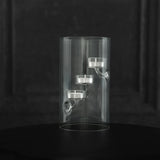 Suspended Glass Tealight Hurricane