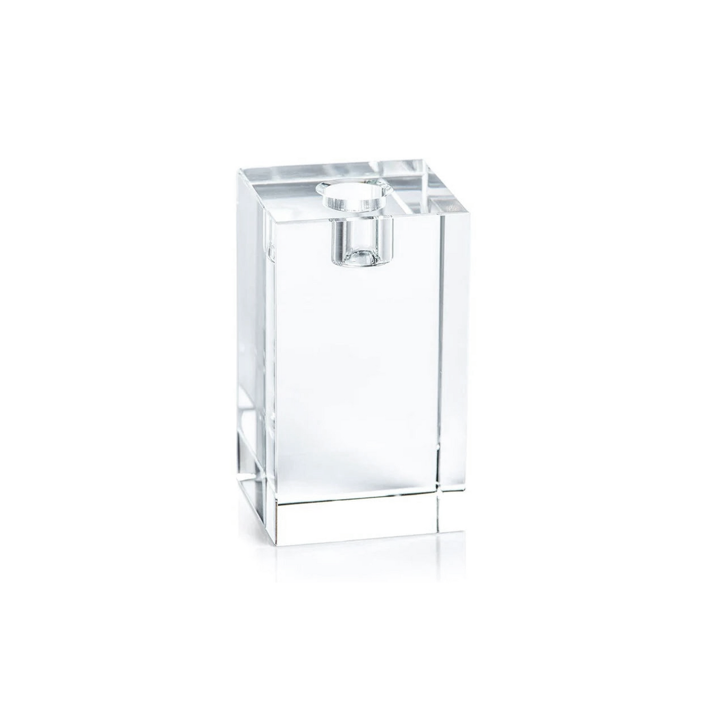 Crystal Glass Taper Holder