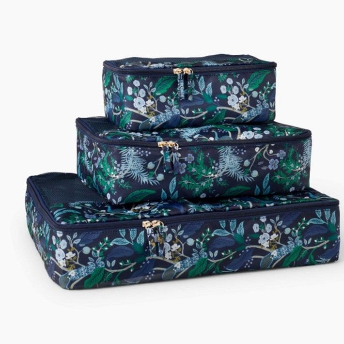 Peacock Packing Cube Set