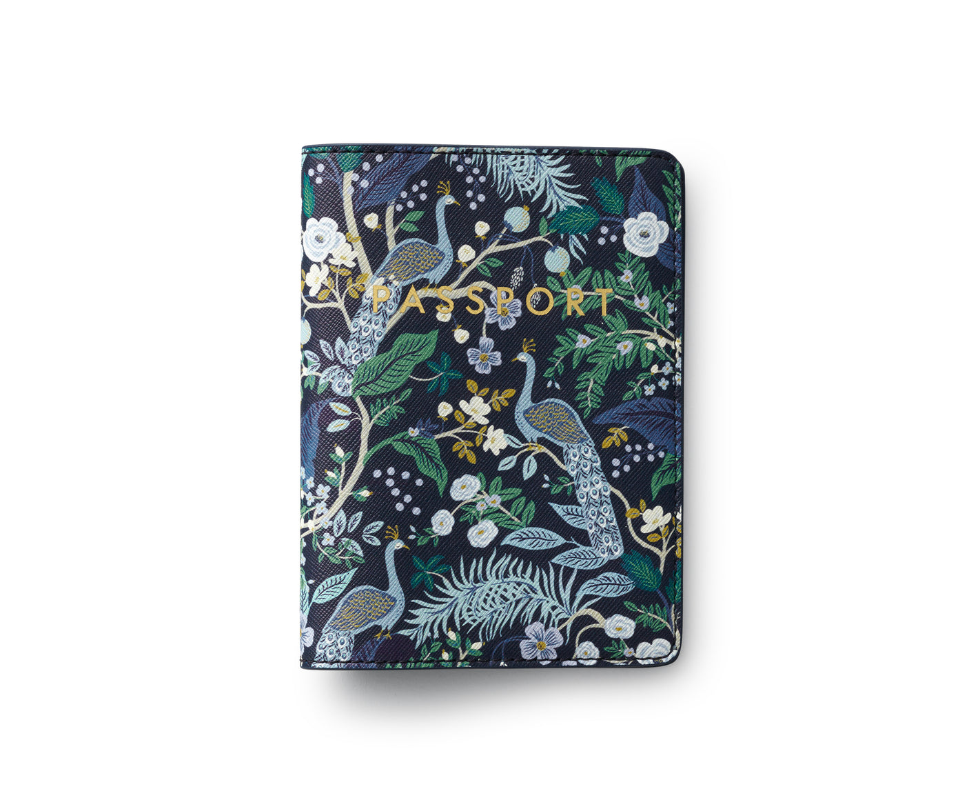 Peacock Passport Cover