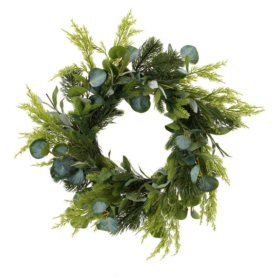 Winter Greenery Wreath