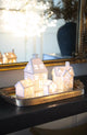 Stoneware Village Set w/ LED Lights