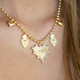 Kylie Heart Charm Necklace