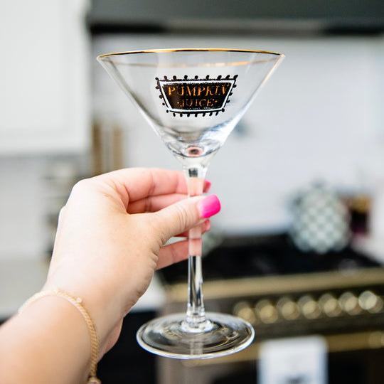 Halloween Martini Glass Set