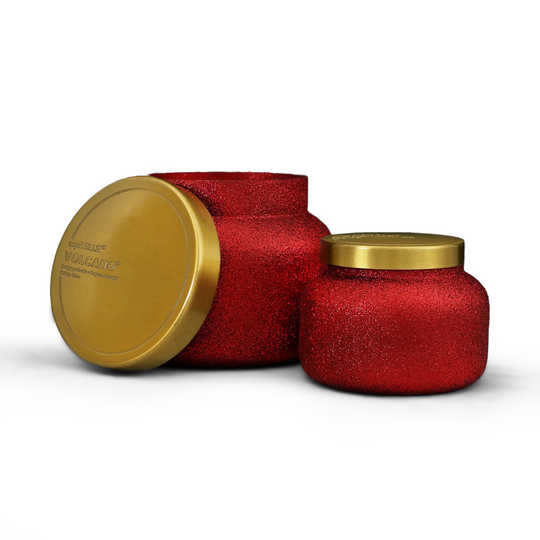 Red Glam Volcano Candle