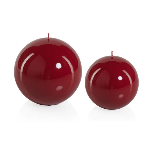 Red Lacquer Ball Candles