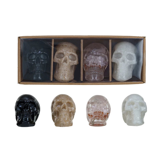 Resin Skulls Set