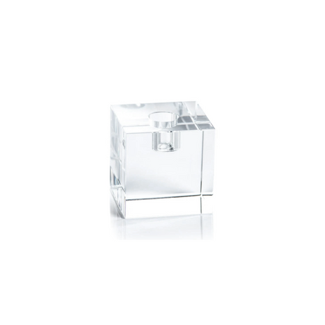 Crystal Glass Taper Holder