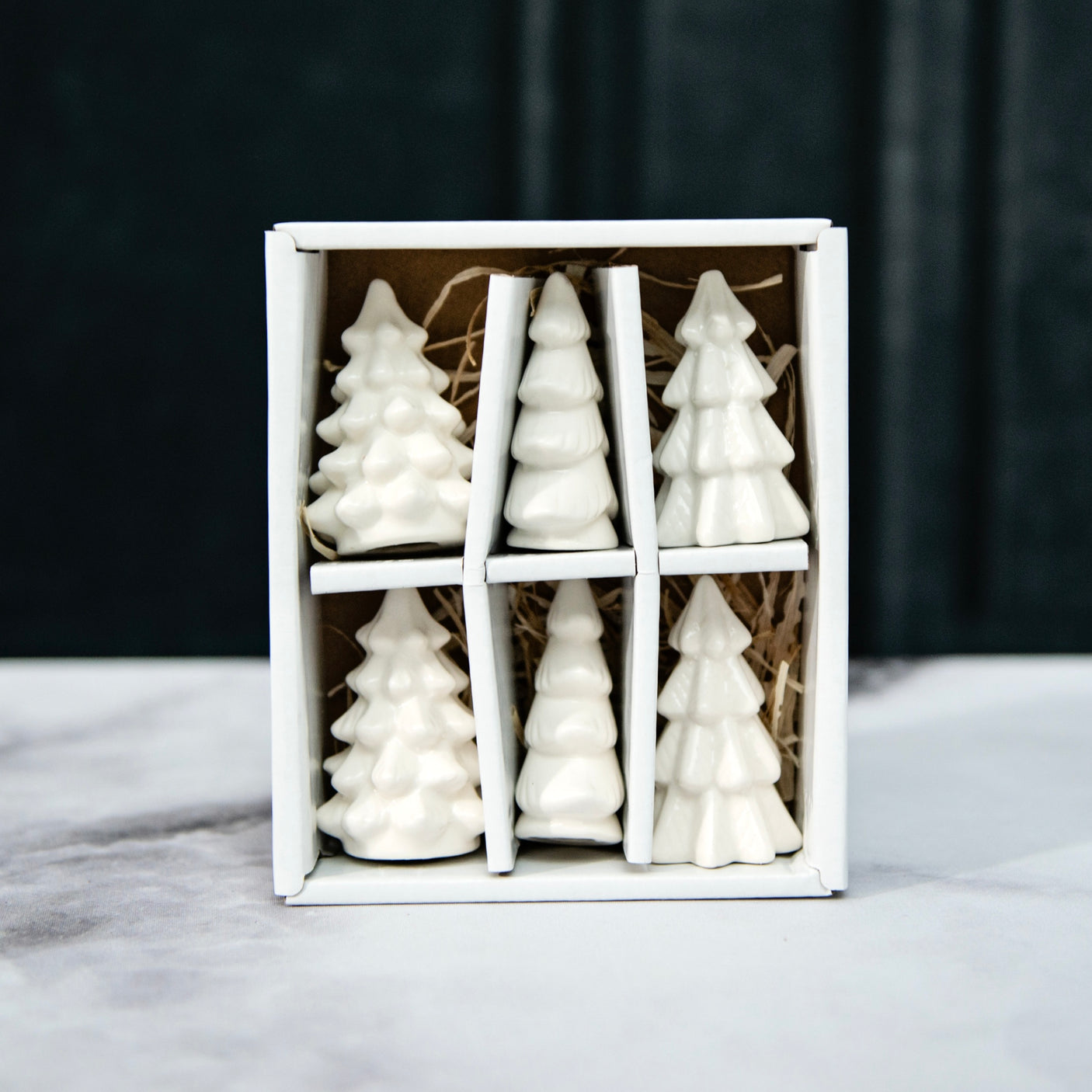 Stoneware Trees Set