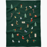 Signs of the Season Tea Towel