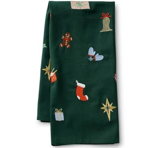 Signs of the Season Tea Towel