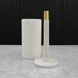 Marble & Brass Towel Holder