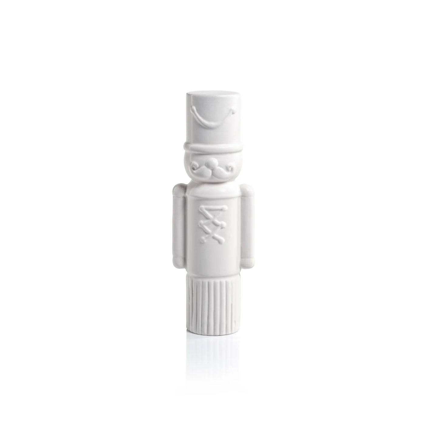 White Ceramic Nutcrackers