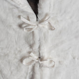 Faux Snow Fox Tree Skirt