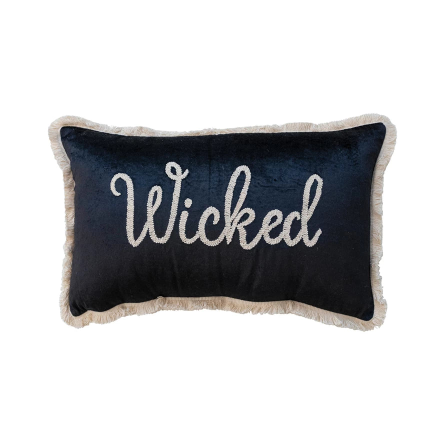 Wicked Halloween Pillow