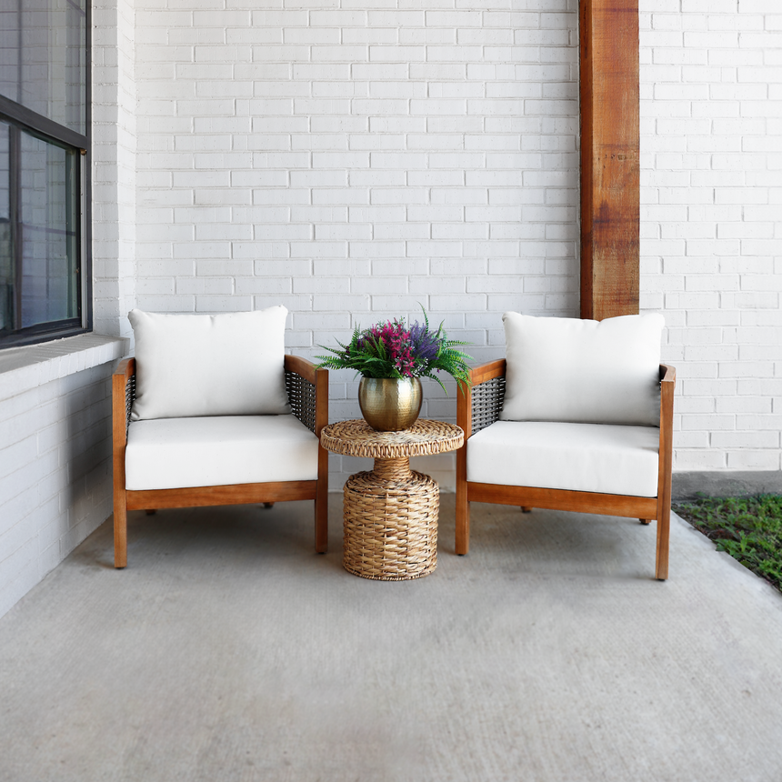 Woven Side Table