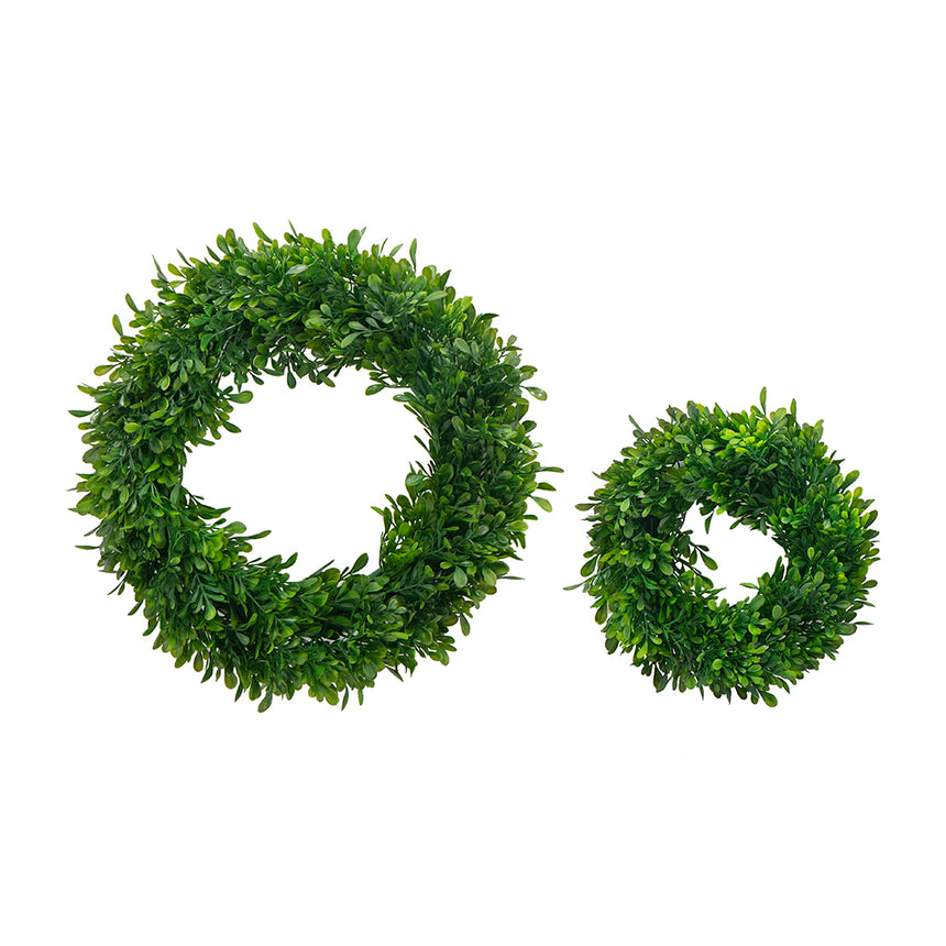 Boxwood Wreath Set