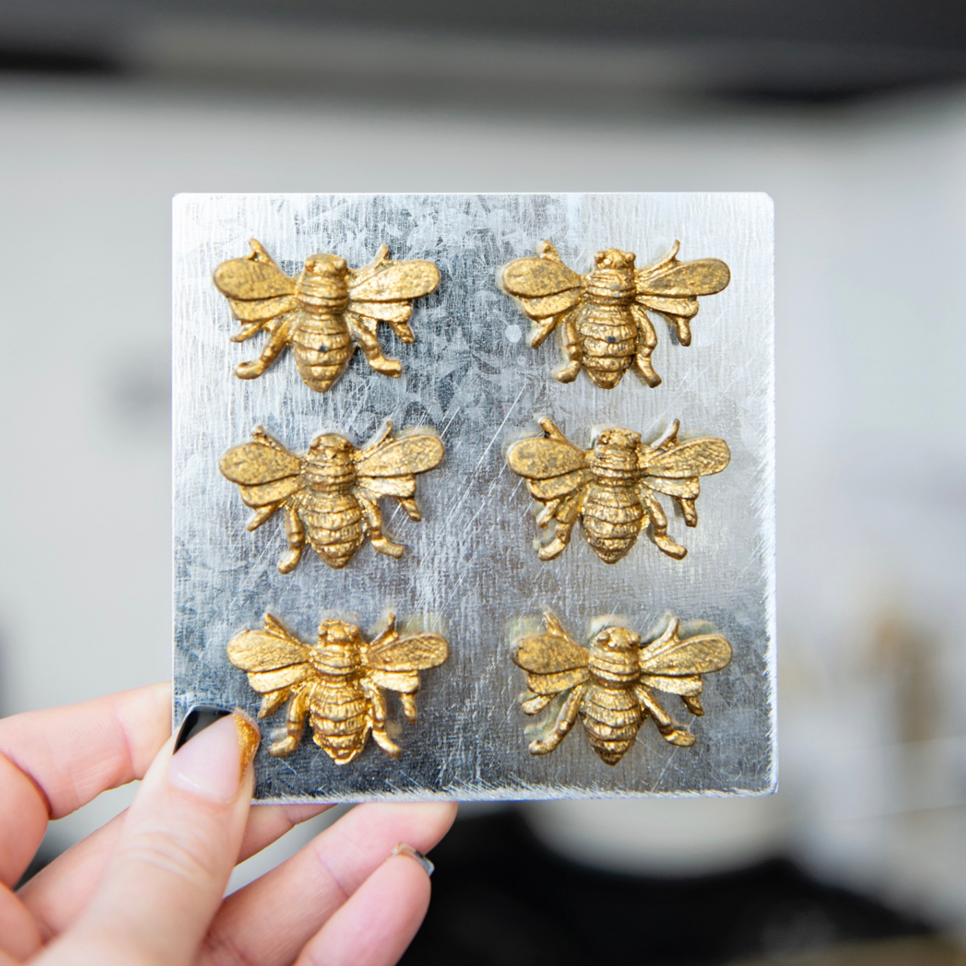 Gold Bee Magnets